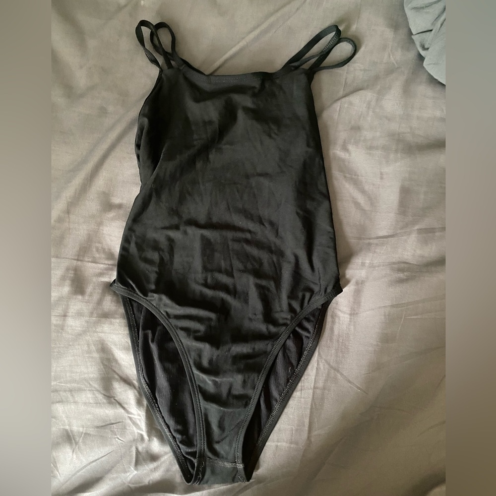 Rare Retired Jolyn Ash II Black Fixed Back Onesie Size 32 in Excellent Condition